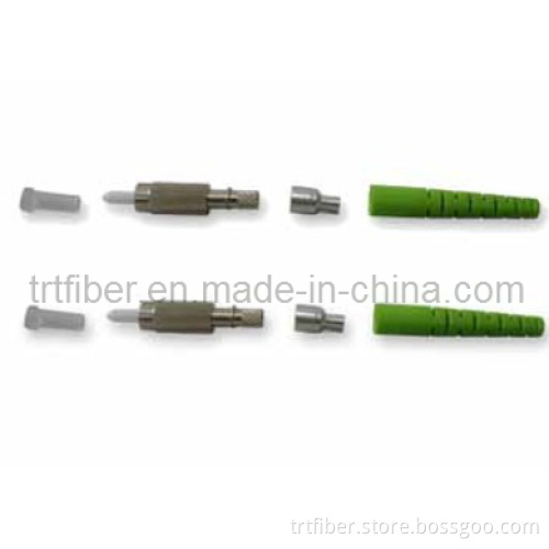 DIN/APC Single Mode Fiber Optic Connector